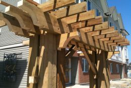 Red Cedar Pergola - Cedar for Building Materials