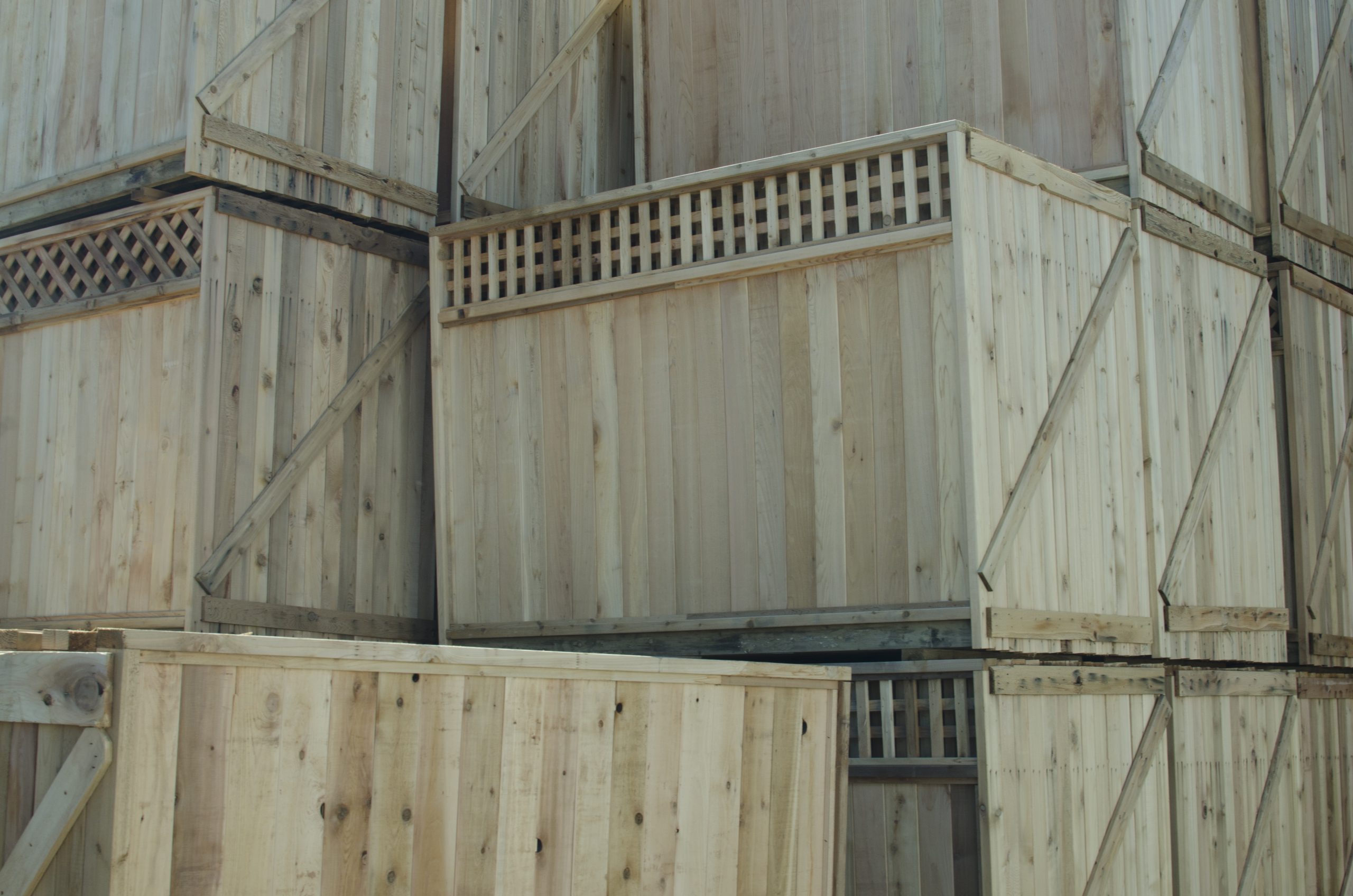 Cedar Fence Panels