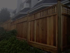Cedar Fence Installation