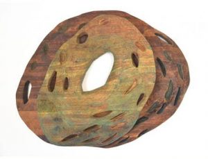 Stained Cedar Character Wood Art Projects - Things to Make With Old Wood Featuring Artist Rachel Rotenburg