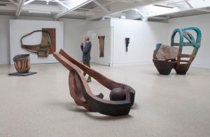 Stained Cedar Old Wood Art Installation