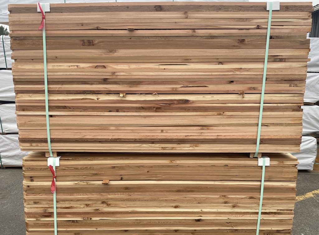 1x4 Red Ribbon Cedar Fence Pickets