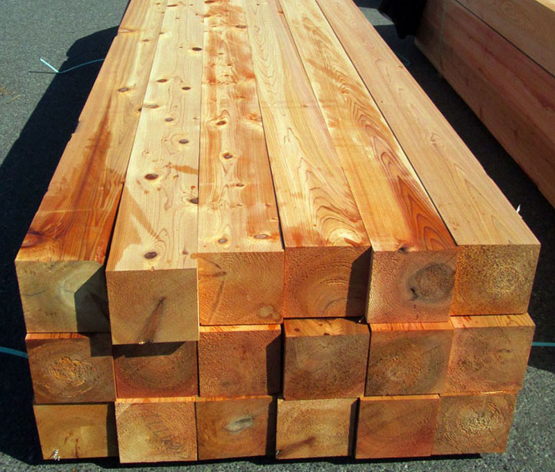 6x6 Cedar Posts