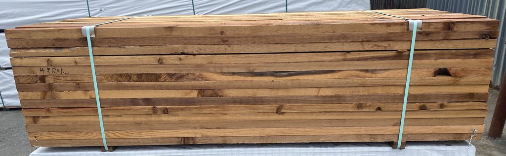 2x4 Commodity Cedar Rails