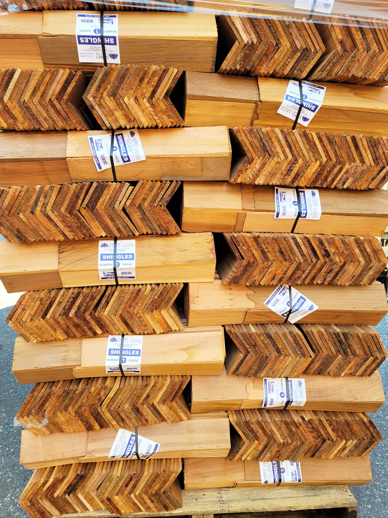 Cedar Hip & Ridge Caps