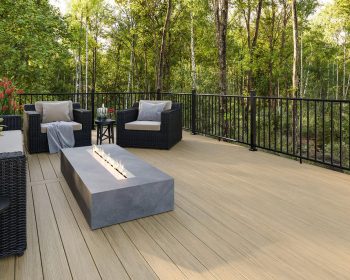 Deckorators Summit Composite Decking - Cliffside Black-Rapid Rail Textured